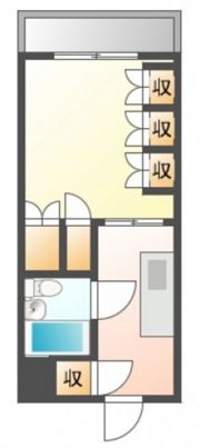 中仙道富士ビルの間取り画像