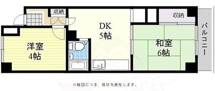 武蔵野第2パークマンションの間取り画像