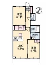 シャーメゾン瀬戸の間取り画像