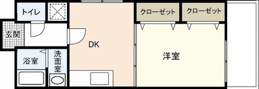 CUBICLE・Fの間取り画像