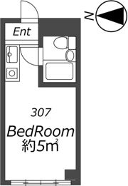 クロノス北小岩の間取り画像