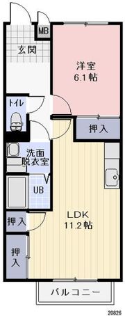 サープラス ブライトの間取り画像