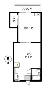 吉田コーポの間取り画像
