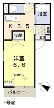 shiny flowerの間取り画像