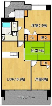 ルピナス守恒の間取り画像