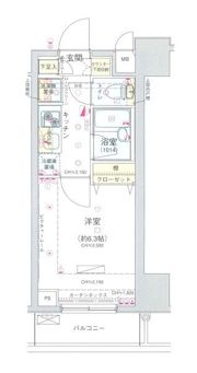 コンシェリア新宿North－Oneの間取り画像