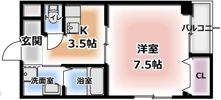 セイナ古川橋の間取り画像