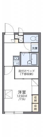 レオパレスフォーレストの間取り画像