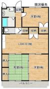 アメニティ東津田Ⅱの間取り画像