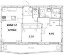 ピオネロ恵庭Ⅱ D棟の間取り画像