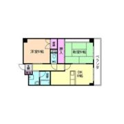 サン春日第2マンションの間取り画像