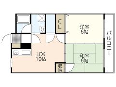 吉山マンションの間取り画像