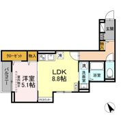 D-asset中原の間取り画像