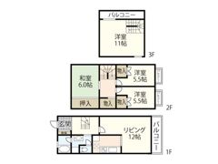 Maison21 B棟の間取り画像