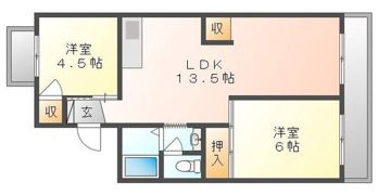 メゾン新福の間取り画像