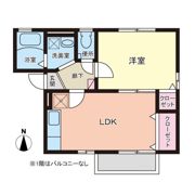 カーサ森の間取り画像