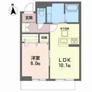 ベレオ荒井駅前の間取り画像