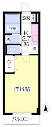 パルハイム2000の間取り画像