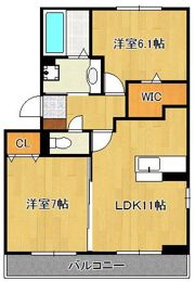 ヒルサイドレジデンス今光の間取り画像