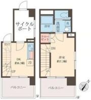 スフィア日本橋富沢町の間取り画像