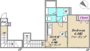 Kステージの間取り画像