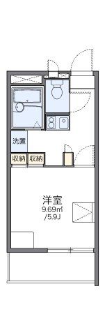 レオパレス霞ヶ関第一の間取り画像