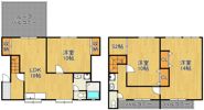 大田町貸家の間取り画像