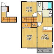 サングレイスAの間取り画像