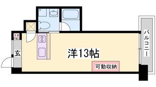 ロイスグラン神戸湊川公園の間取り画像