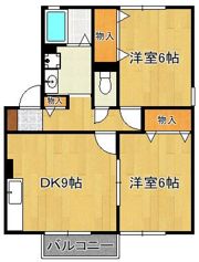 アネックス安部山の間取り画像