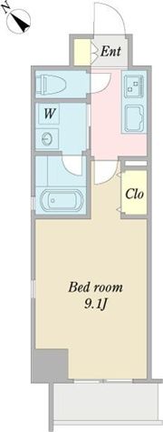 ルミノス千種の間取り画像