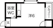 ライオンズコーポの間取り画像