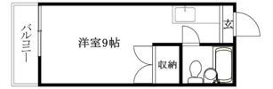 コーポ松下の間取り画像