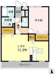 メゾン グランドゥールの間取り画像