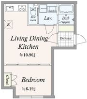 GRAN PASEO芝公園の間取り画像