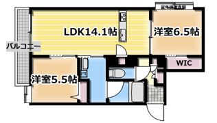 シャーメゾン ベル プレジールの間取り画像