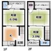 西郷通3丁目テラスハウスの間取り画像