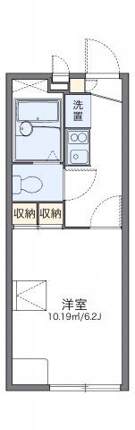 レオパレスオービラージュの間取り画像