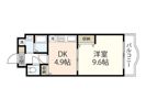 シオン北長瀬の間取り画像