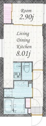 quador御器所NOIRの間取り画像