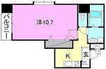 ミッキーロイヤル勝山の間取り画像