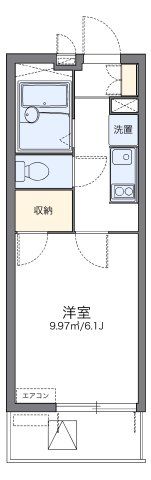 レオパレスゆうの間取り画像