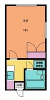 コーポ英の間取り画像