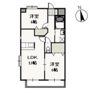 プレジール奥田の間取り画像