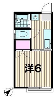 メゾンド・エメラルドの間取り画像