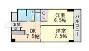 ケイズ本山の間取り画像