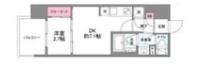シーズンフラッツ中崎の間取り画像