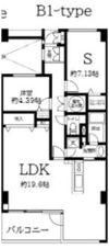 TLRレジデンス磯子駅前の間取り画像