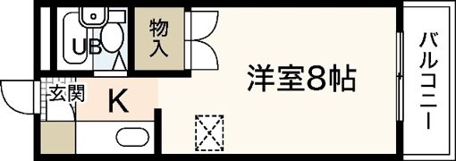 パインハウスⅠの間取り画像