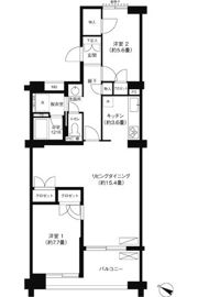 ガーデンテラス宮崎台の間取り画像